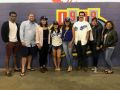 Los Angeles Fellows and Alumni at a Dodger game.